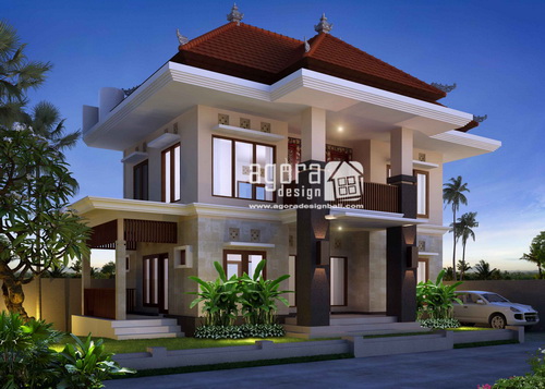 Desain Rumah Minimalis Gaya Bali Agora Design Sederhana Dimana Menyukai